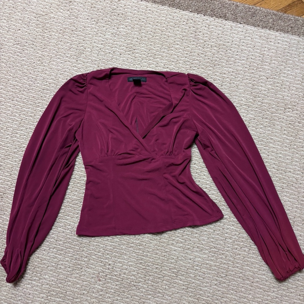 La Femme en Noir Bishop Blouse